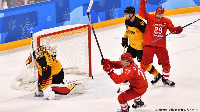 Хоккеисты из России завоевали золото Олимпиады width=360px